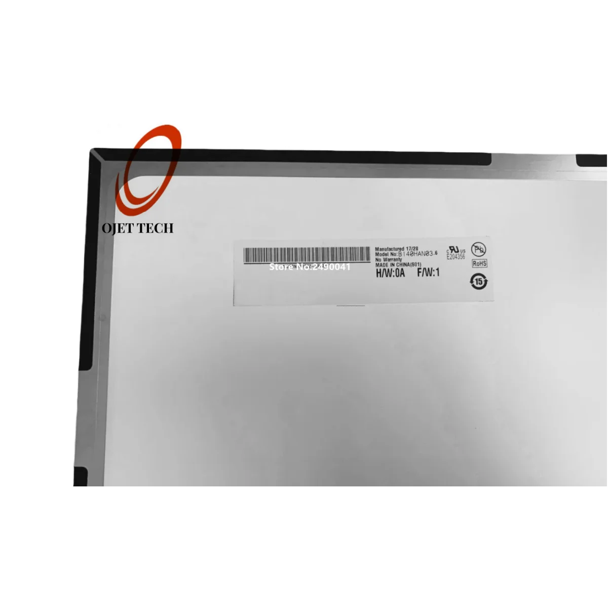 Imagem -03 - Tela Lcd para Lenovo Thinkpad x1 Carbon 5th e 6th Gen 2023 2023 B140han03.5 B140han03.6 Fhd Ips 72 Ntsc 30pin