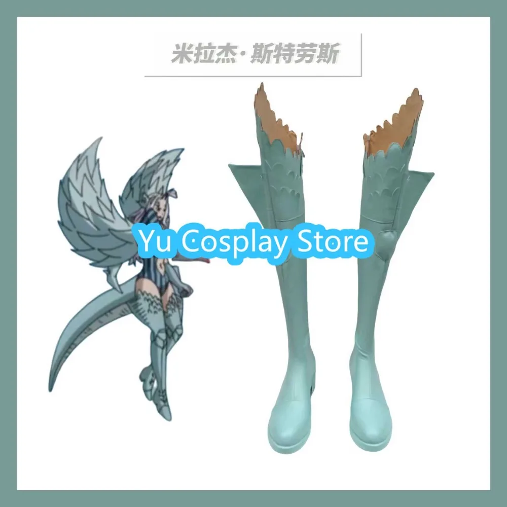 

Yu Косплей Магазин Миадж Страус Обувь для косплея Аниме Обувь для косплея Сапоги Костюмы на Хэллоуин Реквизит