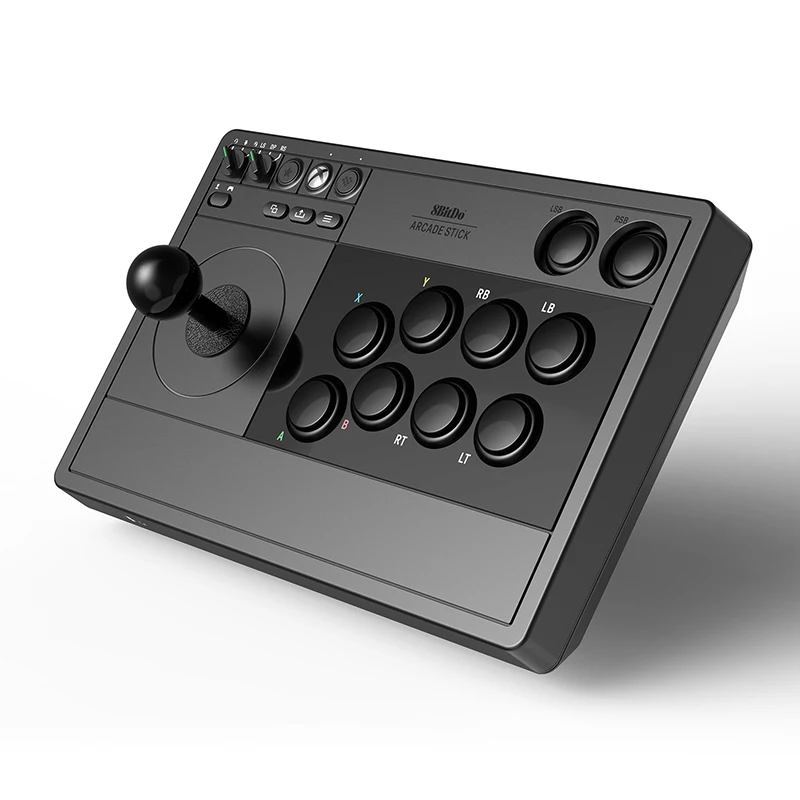 8BitDo Arcade Stick Microsoft Officially Licensed For Xbox Series X/S Xbox One and Win10 Wireless 2.4G/Wired USB-C Arcade Stick