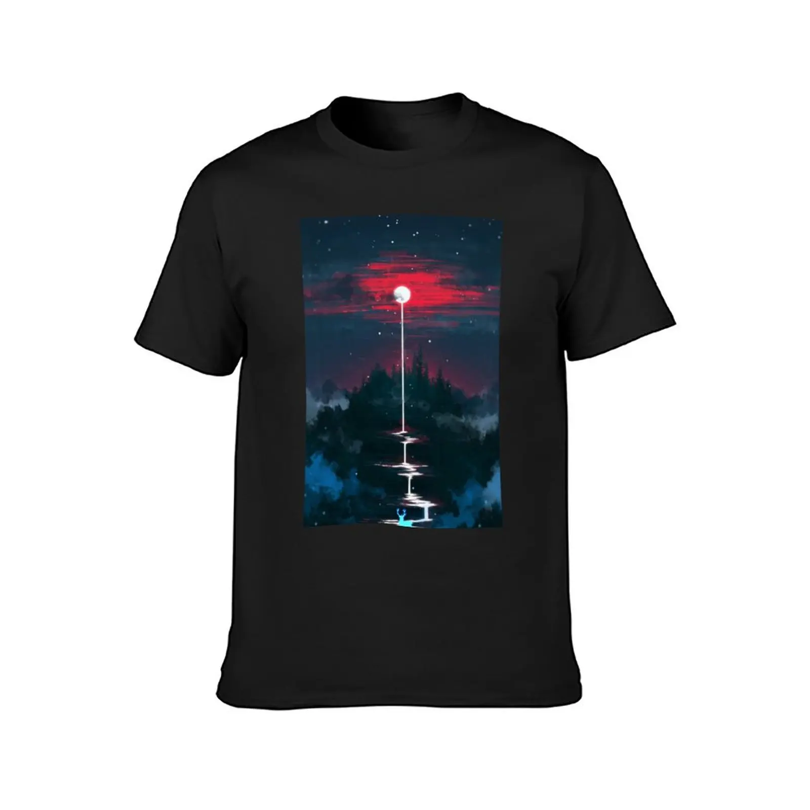 Lunar Dripping T-Shirt new edition blanks quick-drying heavy weight t shirts for men