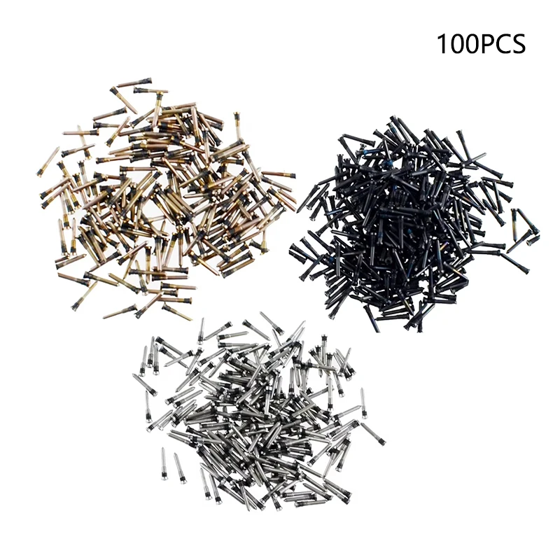 100 tornillos Pentalobe inferiores para reparación de teléfonos, accesorios para Apple iPhone 15 14 13 12 11 X 8 Pro Max Plus Mini, tornillos de conector trasero