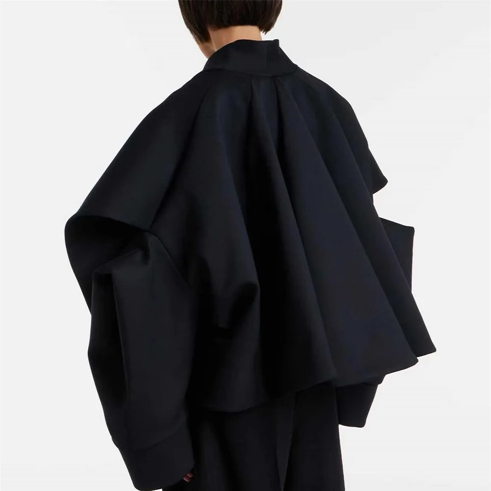 Winter 2026 Women's Jacket/Coat – Irregular Cutout, Loose-Fit Casual Outerwear – Y2K Style, Trendy & Versatile Top bra