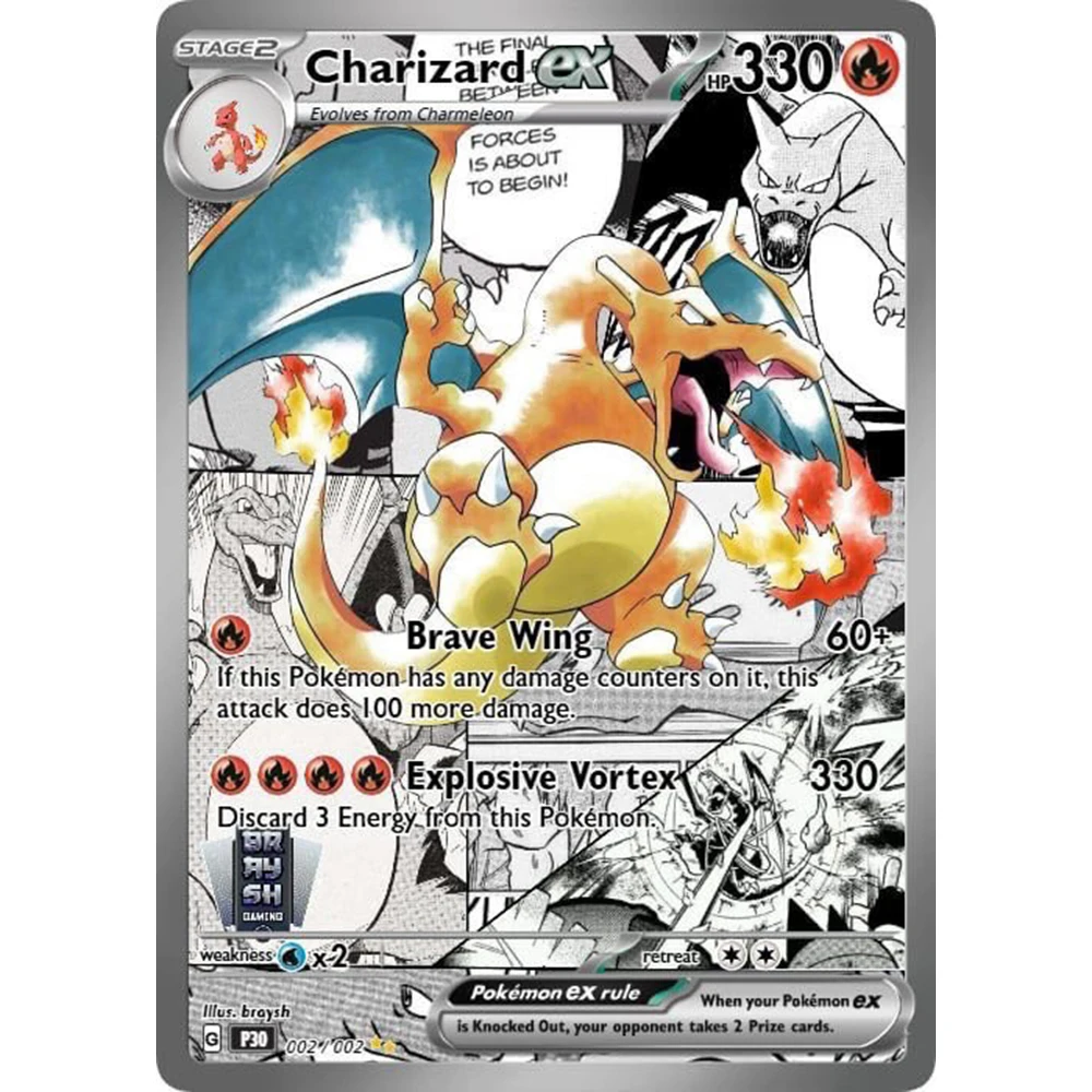2Pcs/Set Ptcg Chari…