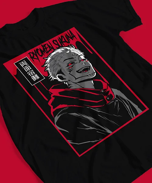 

T-shirt for Anime Jujutsu Kaisen: Sukuna