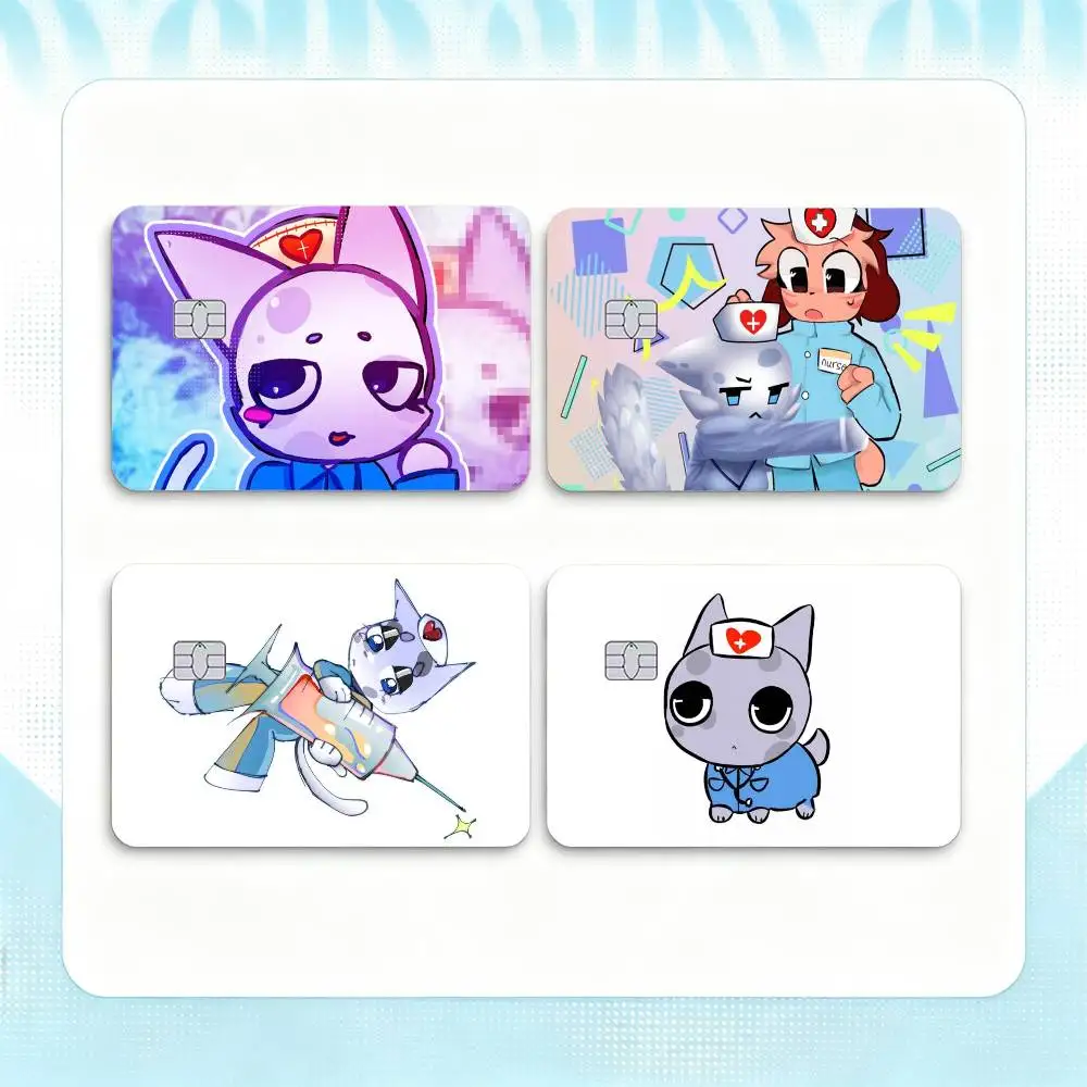 animal hospital head nurse Credit Card HD Stickers Small Chip Waterproof Sticker Game Card Decal Gift
