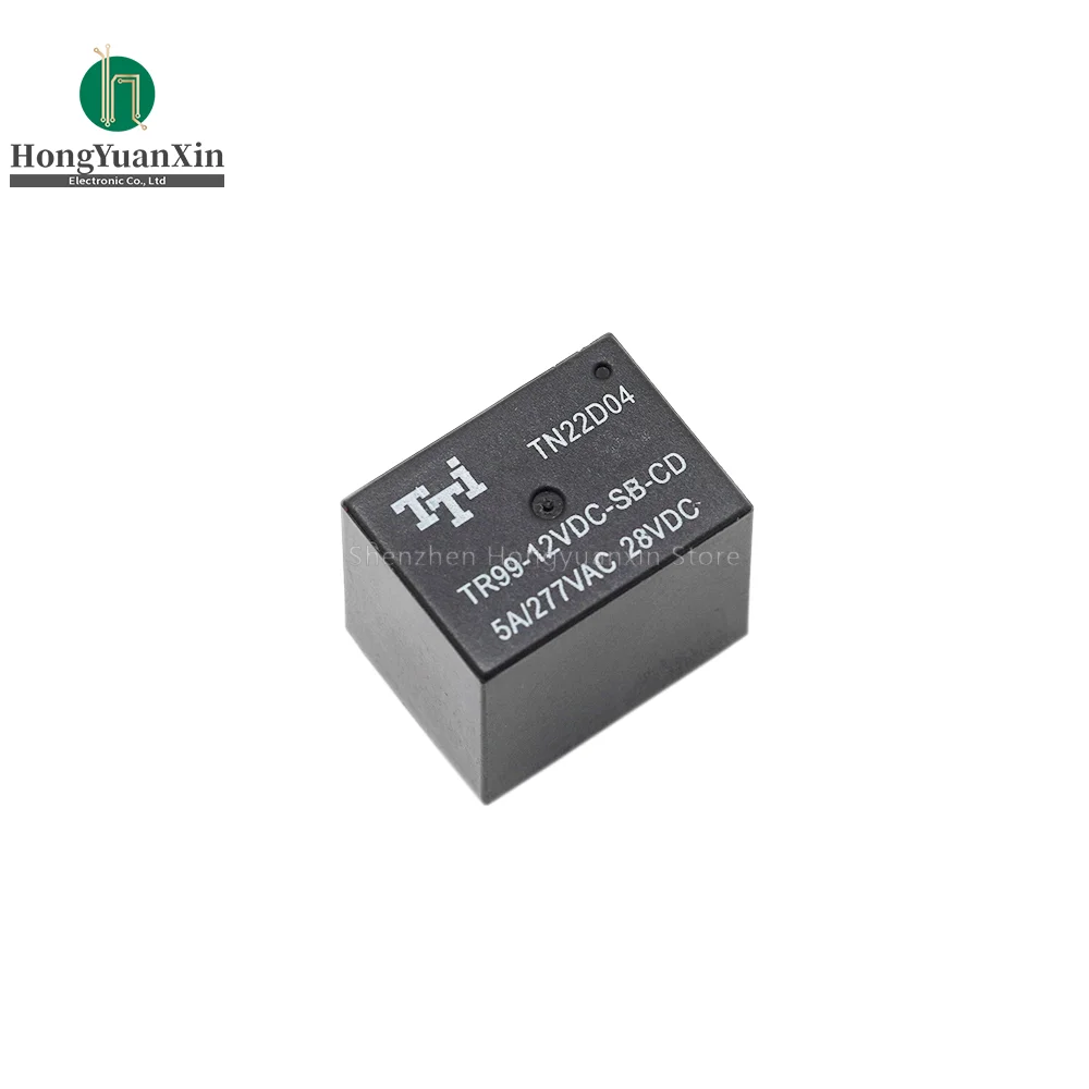 5Pcs/Lot TR99-12VDC-SB-CD Relay DPDT 5A 12VDC Power Relay 8-Pin