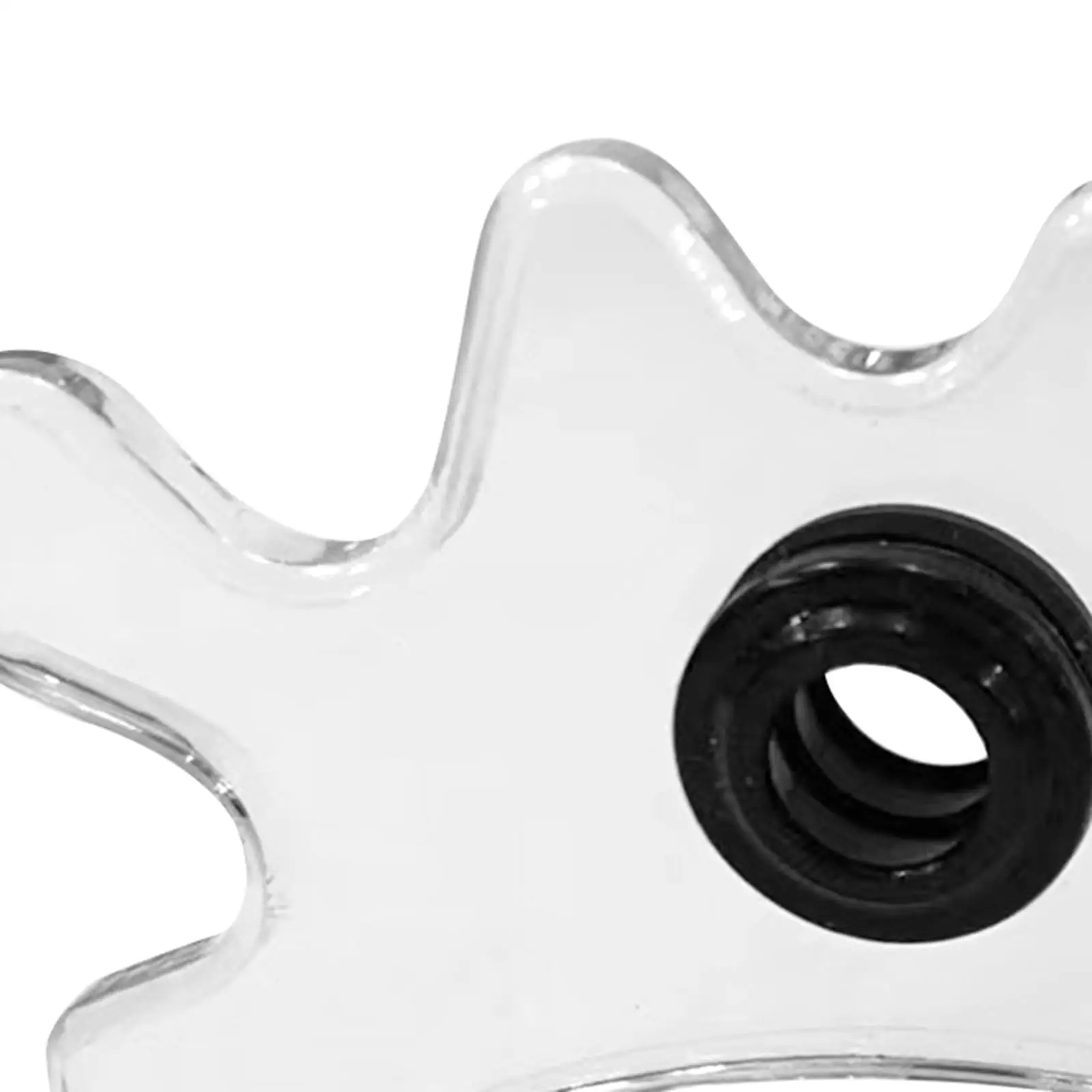 

Billiards Cue Bridge Rack Acrylic Rubber Cue Rest Table Accessory for Beginners Women Teen Men Playing