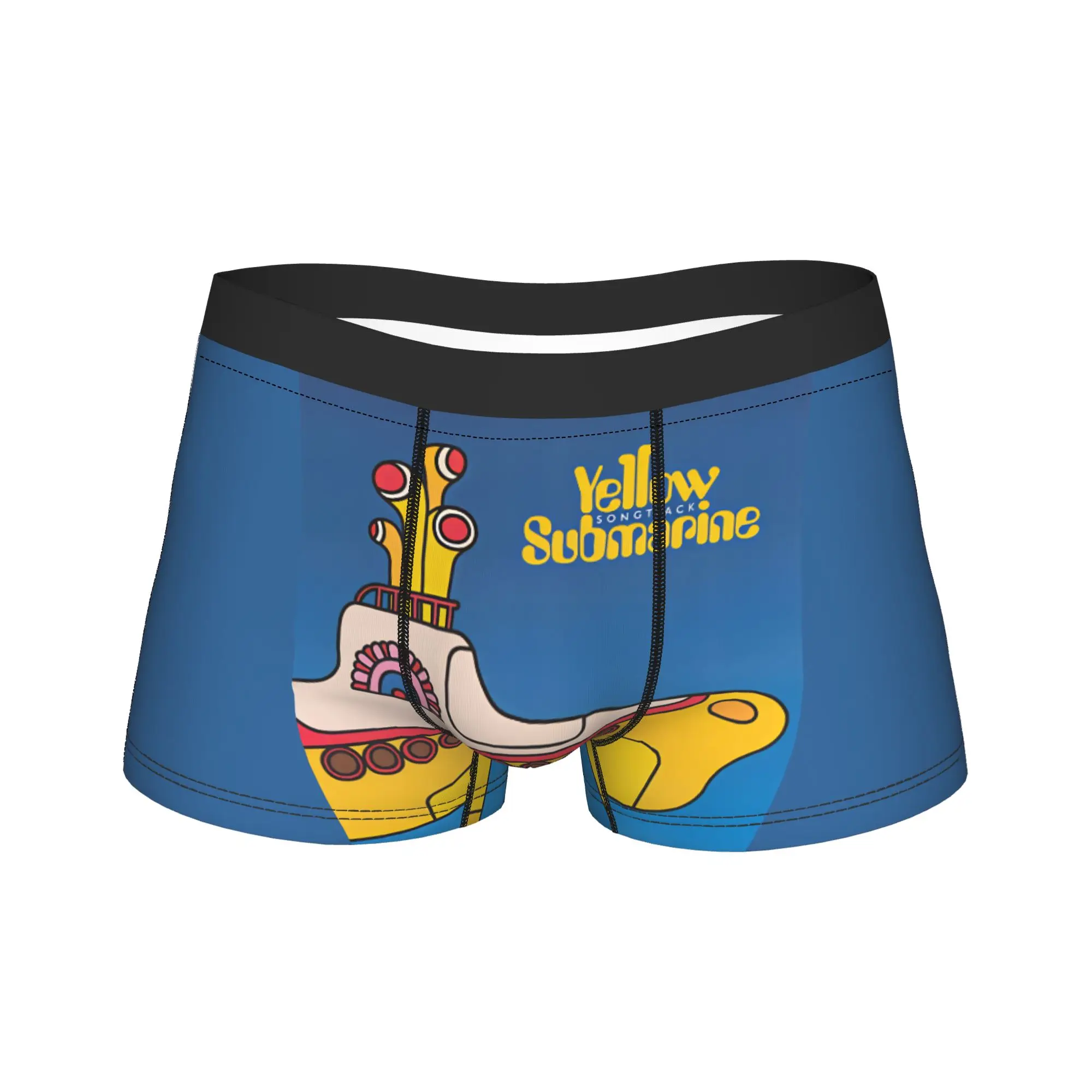 Álbum musical Beatle Yellow Submarine Boxer Brief     Ropa Interior Masculina en Oferta, Calzoncillos Clásicos Estampados de Talla Grande