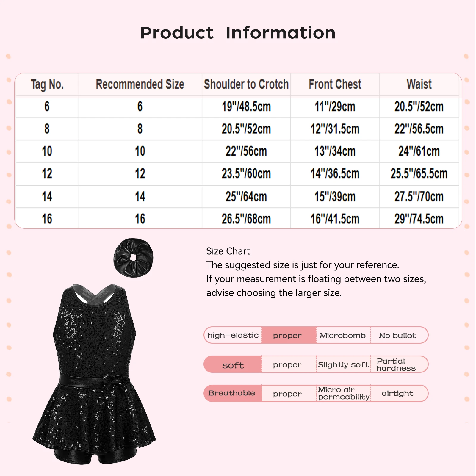 Kids Girls Jazz Dance Performance Costume Ballet Leotard Dress Shiny Sequined Sleeveless Criss Cross Back Bowknot Leotard Outfit