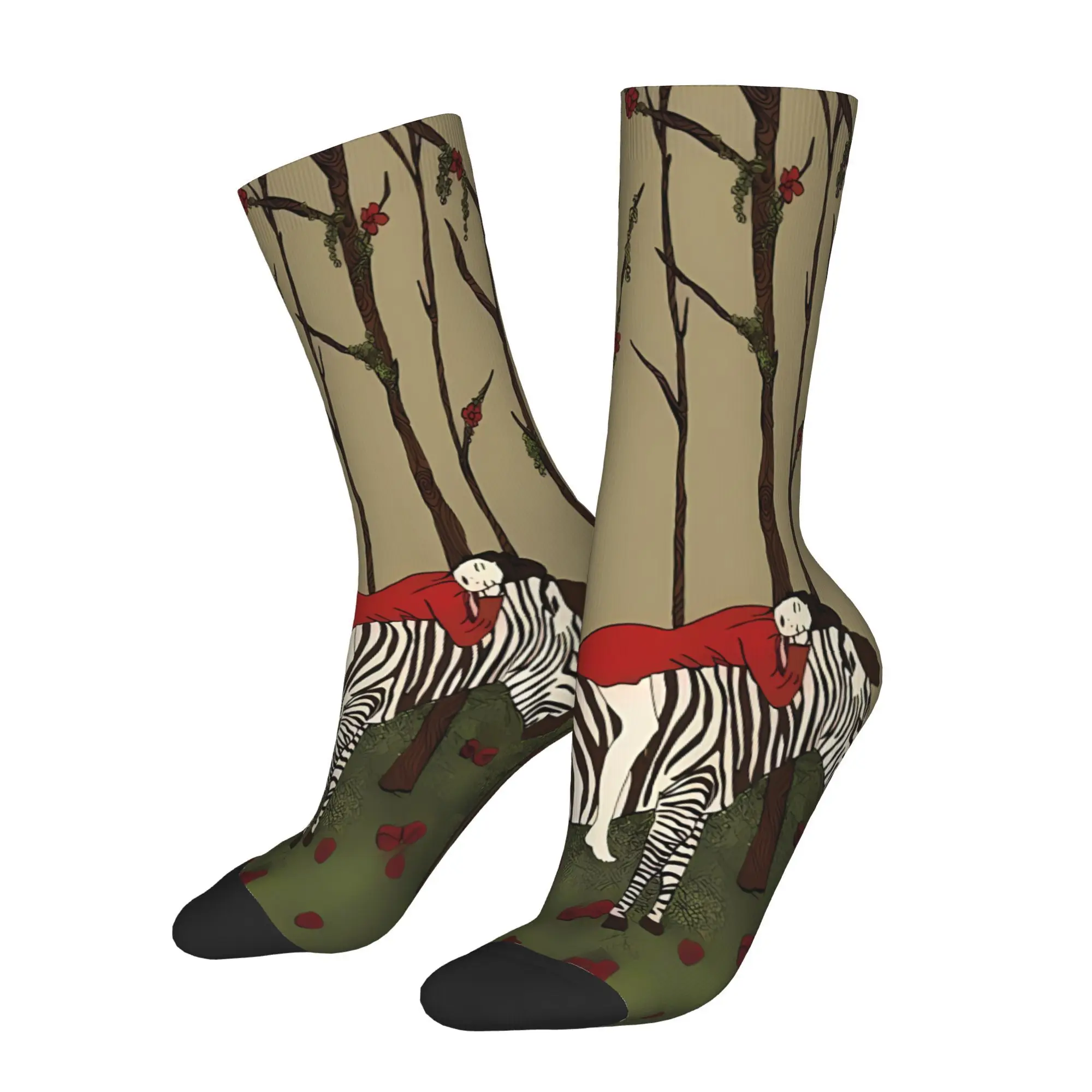 

Zebra Socks Male Mens Women Autumn Stockings Harajuku