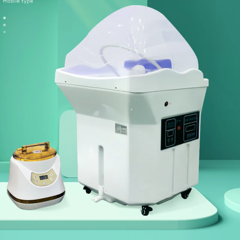 Head Therapy Mobile Head Basin Free of Water Intelligent Constant Temperature Fumigation Water Circulation Shampoo