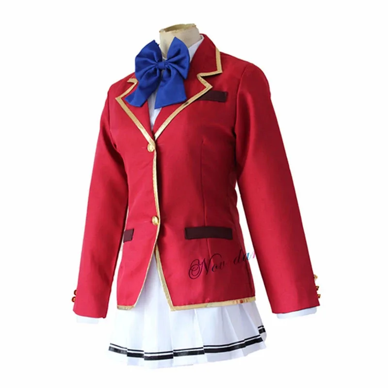 Disfraz de Cosplay de élite de Anime, uniforme escolar de Horikita Suzune Kushida, Youkoso Jitsuryoku Shijou Shugi no Kyoushitsu E