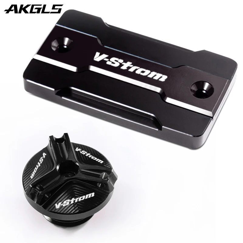 For Suzuki Vstrom 650 v-strom 650 1000/xt DL650 1000 250 v strom650 Front brake fluid tank cap filler cap protection Accessories - Image 4