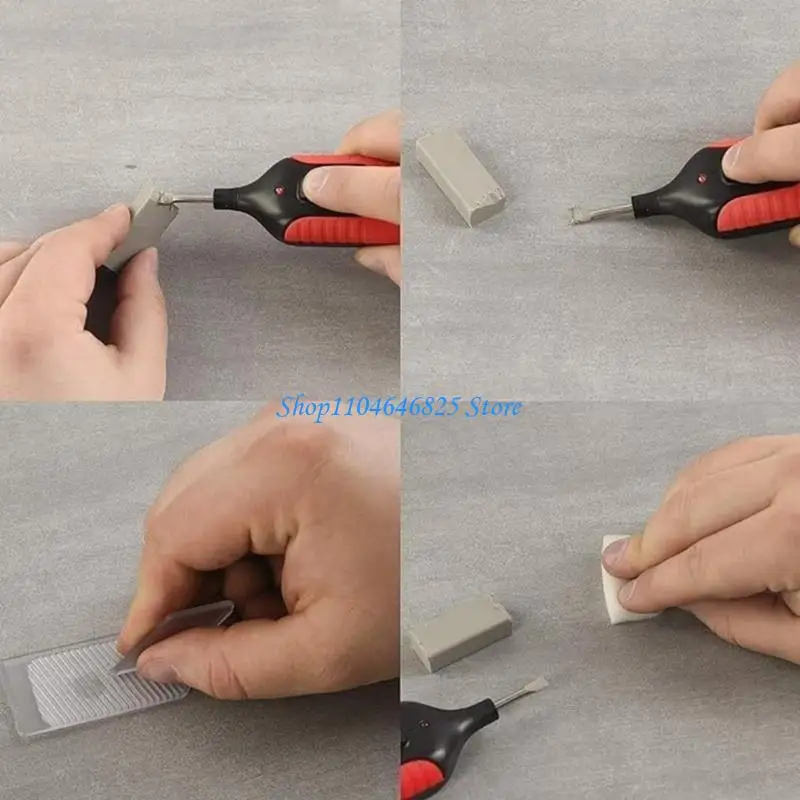 

Complete Floor Tile Restoration Toolboxs Wax Blenders Scraper Batteries