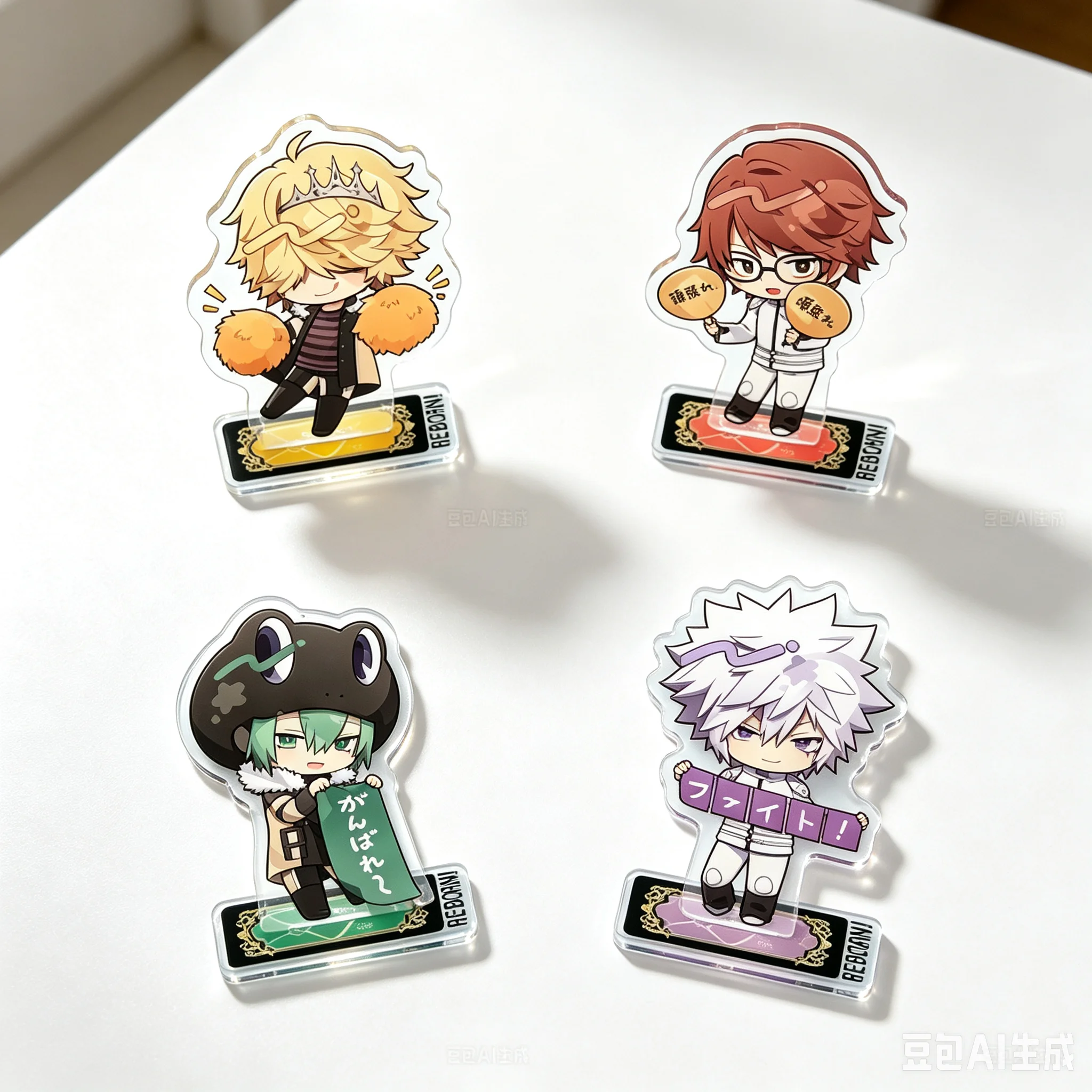 10cm Anime High Definition Images Gift Acrylic Stand Model HITMAN REBORN! Bookshelf Decoration Lovely Products For Fans Keychain