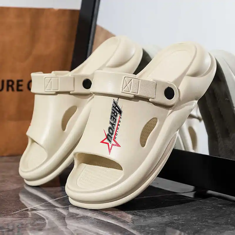 

Лежащие пляжные легкие тапочки для душа, мужские повседневные сандалии, мужские кроссовки Sapatenos, спортивные супер предложения для прогулок, праздник