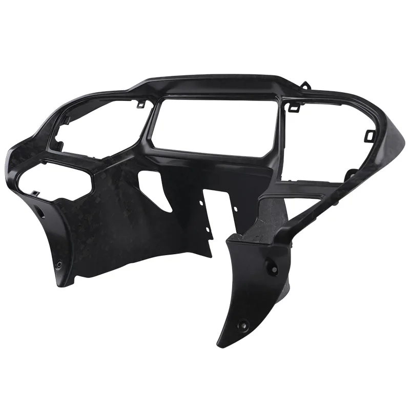 Forged Matte Black Carbon Fiber Instrument Liners for Davidson CVO Street Glide (FLHXSE) CVO Road Glide
