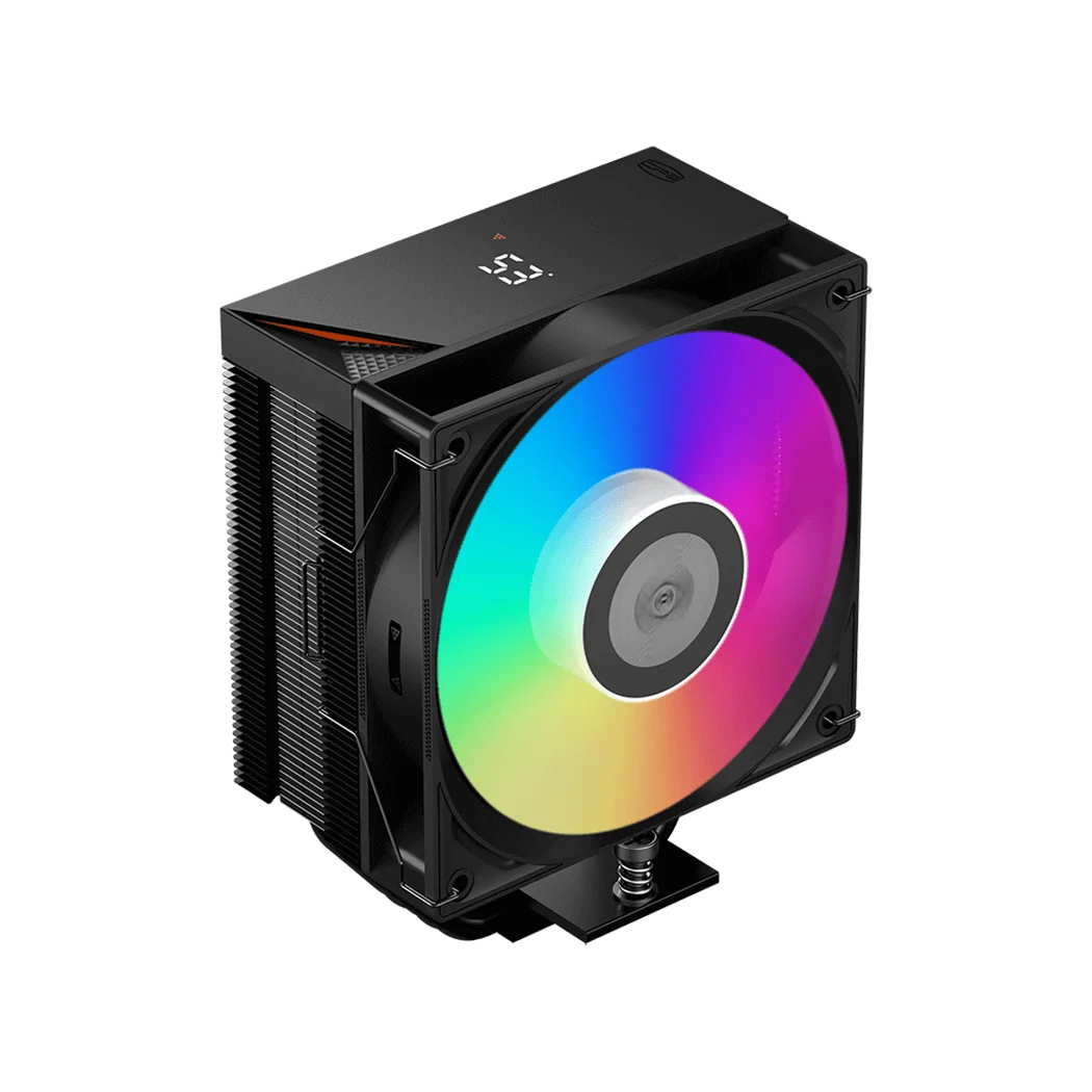 

pccooler Воздухоохладитель процессора 5 тепловых трубок Вентилятор 120 мм ШИМ 4-контактный 5 В 3-контактный ARGB LGA1700 1200 1151 AM5 TDW 245 Вт 12 В постоянного тока радиатор