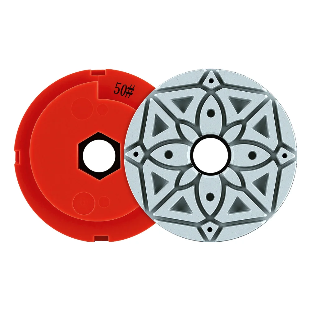 Marble Polishing Resin Grinding Wheel For Countertop Polishing High Gloss Finish 10mm Thick Abrasive Integrally Molded