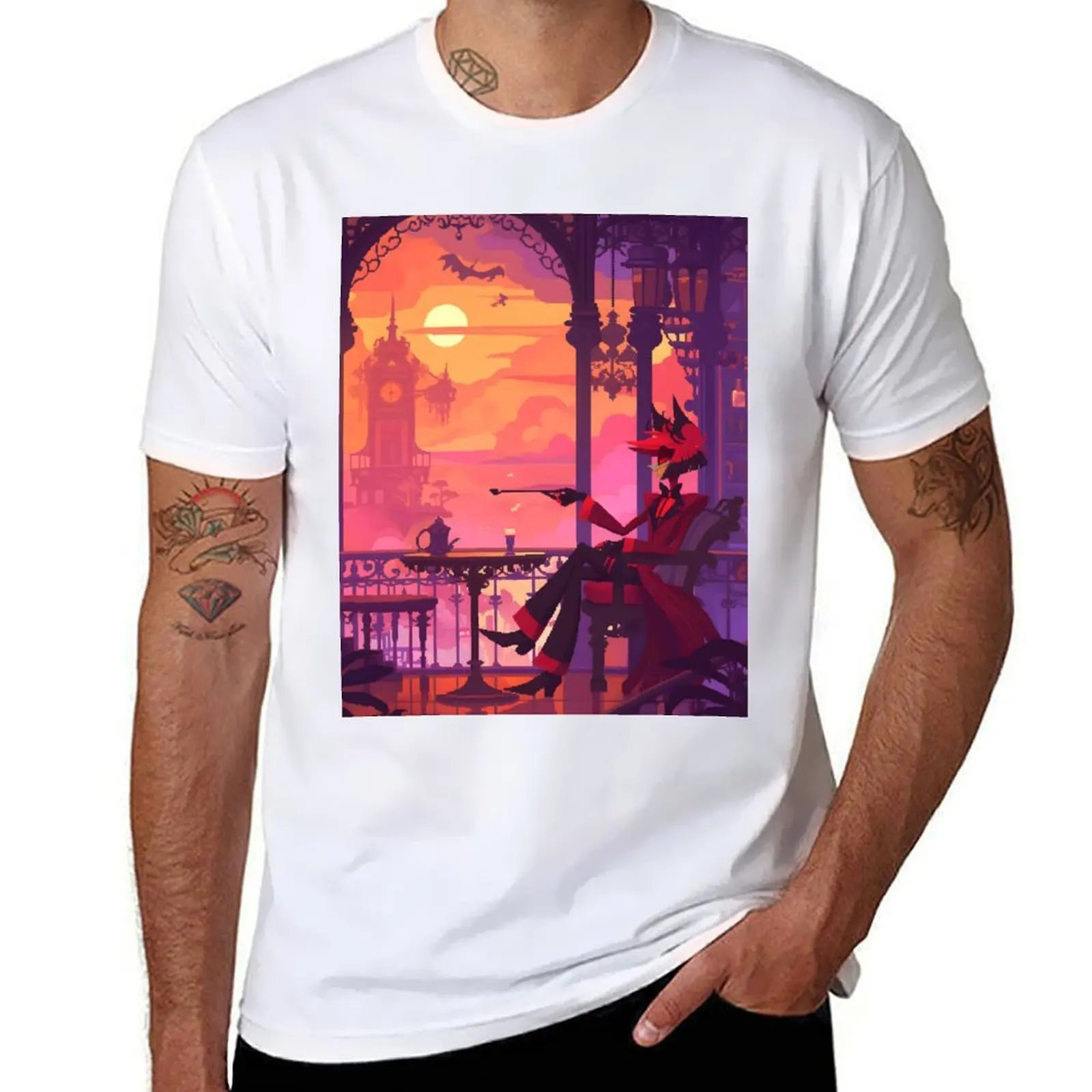 

Alastor Pixel Art T-Shirt man t shirt graphic man tshirt T-Shirt