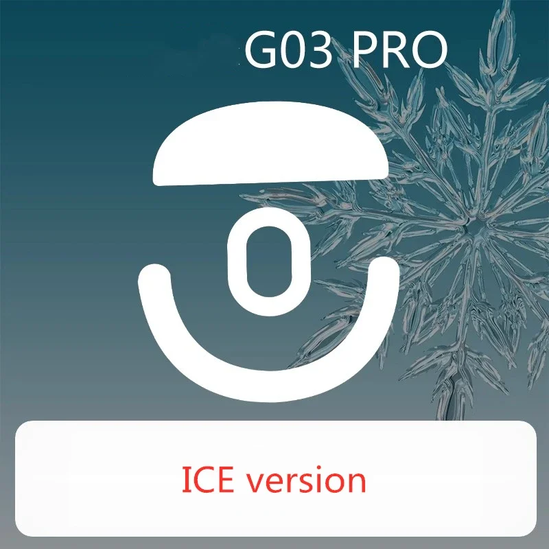 1 Set Meow Gaming Gear Ultraglide Mouse Skates For AUSDOM G03 PRO Brake Control Silence Feet ICE Version Mice Glides PTFE 0.75mm
