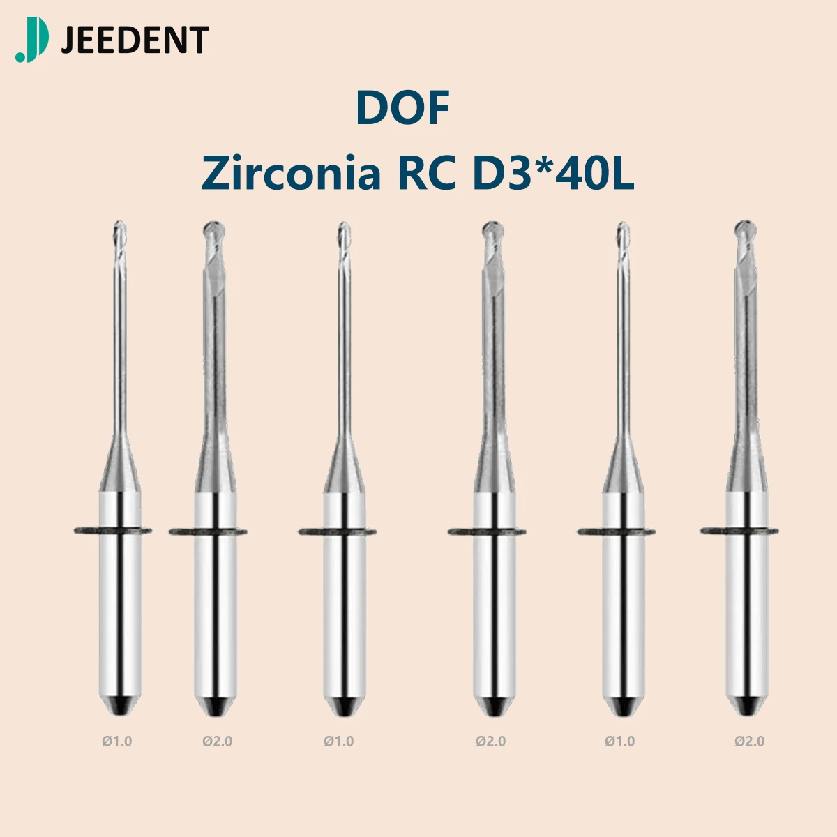 

Фрезы DOF для CAD/CAM систем, для фрезерования дисиликата лития, для зуботехнических лабораторий, для шлифовки покрытий, зуботехнический инструмент
