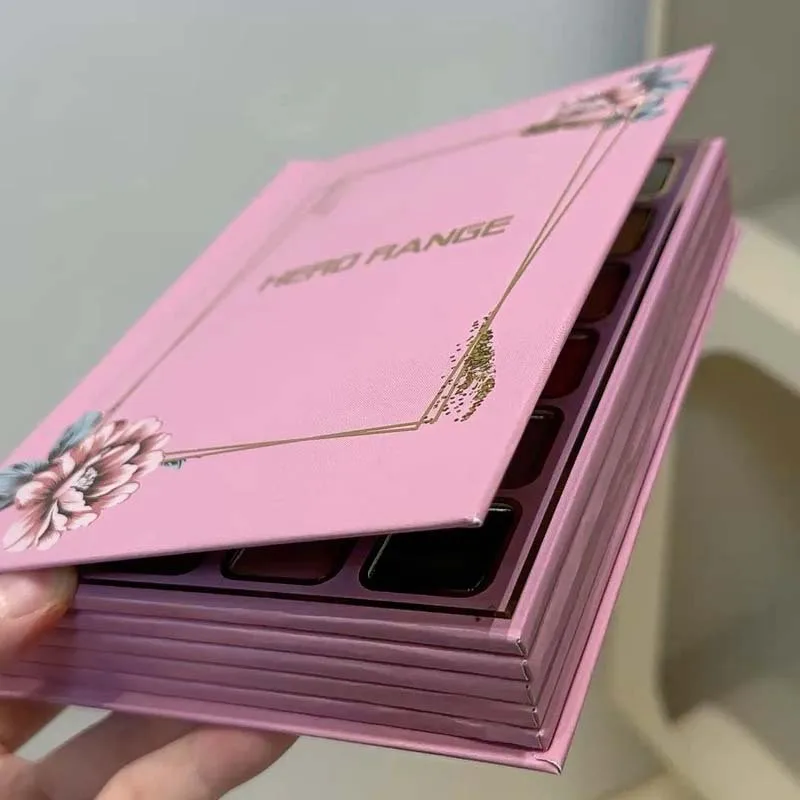 북 스타일 78색 메이크업 팔레트 - 쉬머 & 매트 아이섀도우, 하이라이터 & 컨투어, 올인원 전문가용 키트