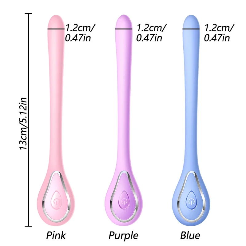 10 Speed Mini Slim Vibrator Wand Clitoris Massage Vagina Stimulation Breast G-Spot Female Masturbator Erotic Sex Toy for Women