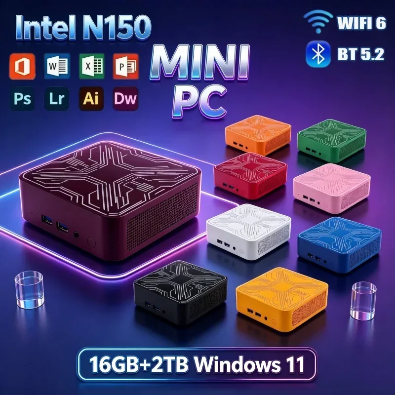 2026-cost‑effective-intel-n150-mini-pc-windows11-16gb-ram-2tb-ssd-bt52-wifi6-4k-hd-pocket-size-small-computer-for-daily-use