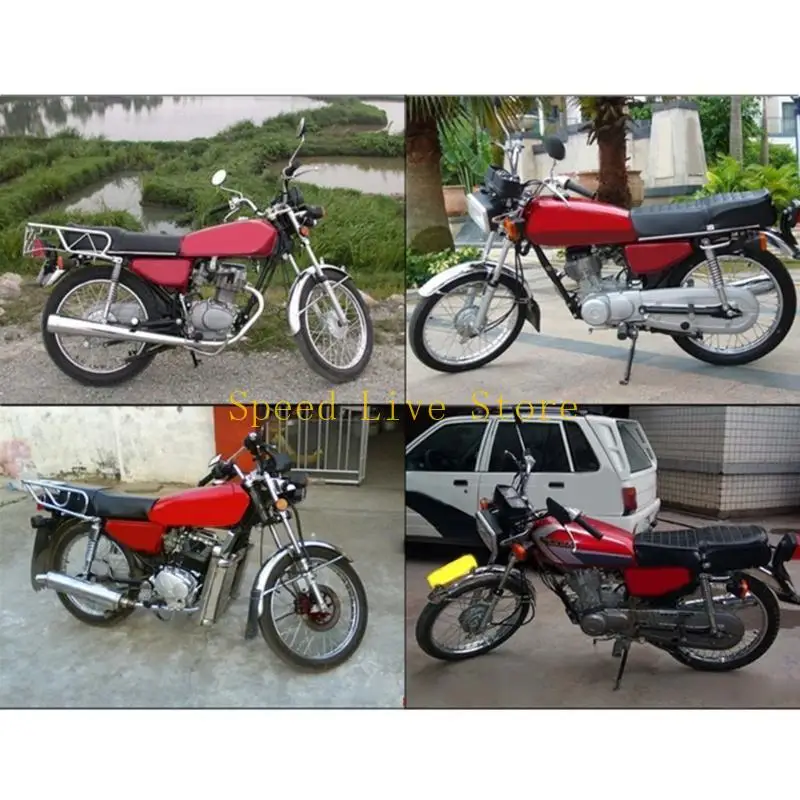 547C 12x حلقات غطاء جانبي من المطاط الأسود لـ CG125 CB100 550K 550F 750F CB125S XL 100 125 SL دراجة نارية