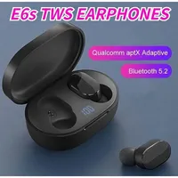 E6S TWS Wireless Bluetooth Earphones Noise cancelling Earphones with Microphone Earphones Suitable for Xiaomi and Huawei