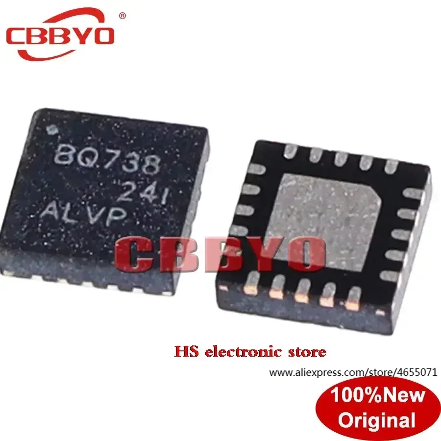 5pcs 100% New BQ715 BQ24715 BQ24753A 24753A BQ738 BQ24738 BQ24751A 24751A BQ24740 24740 QFN