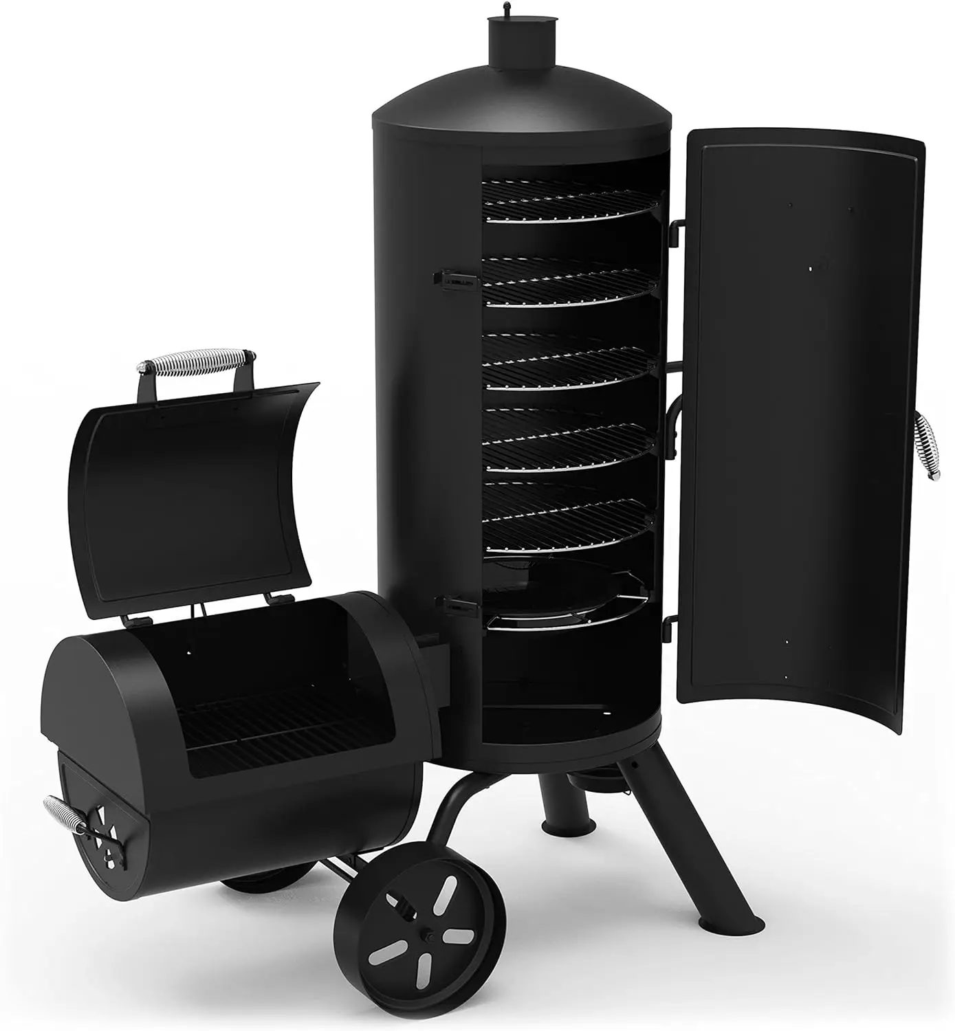 

Dyna-Glo Signature Series DGSS1382VCS-D Heavy-Duty Vertical Offset Charcoal Smoker & Grill