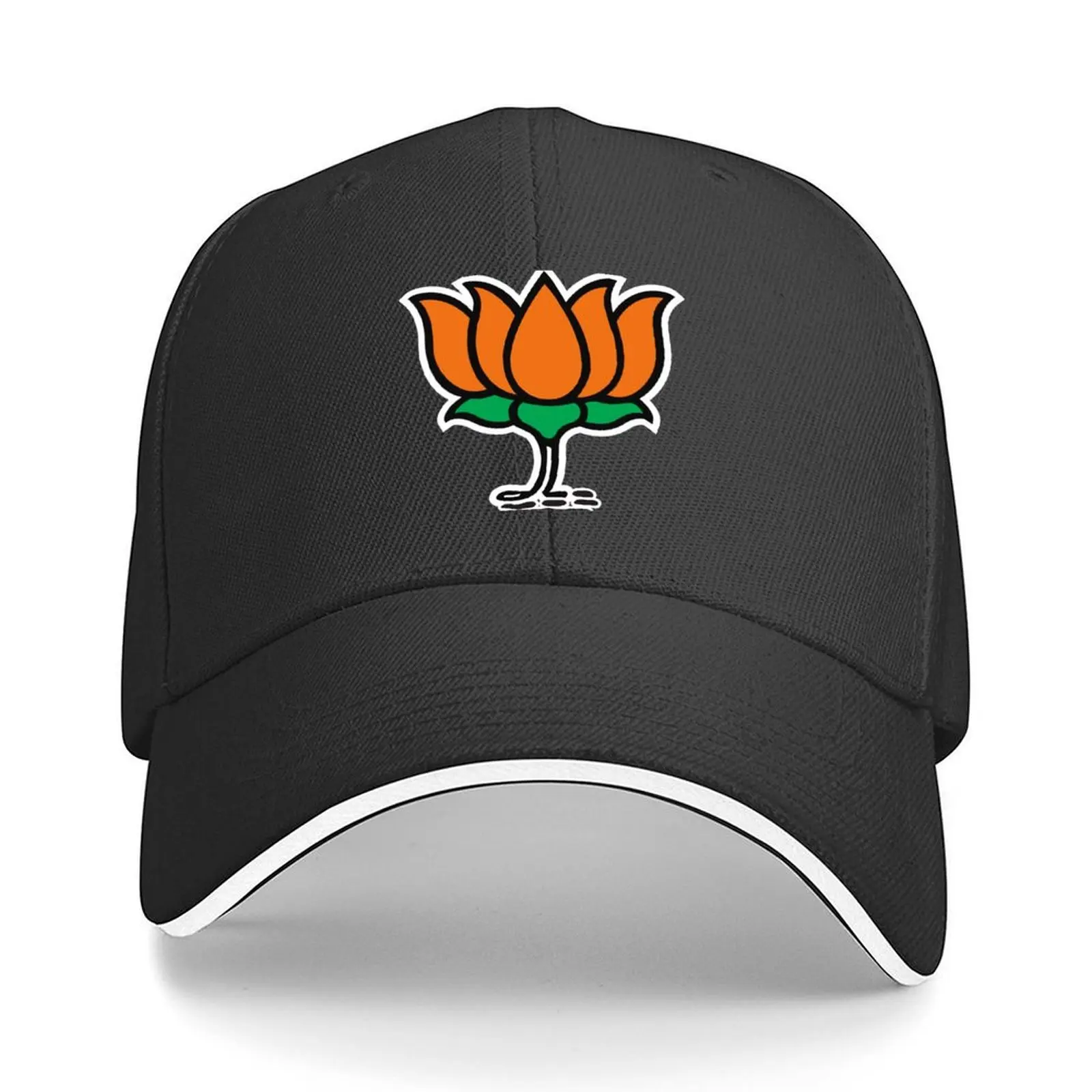 

Bharatiya Janata Party - BJP Baseball Cap foam party Hat Vintage derby hat custom caps Women's Hats Men's