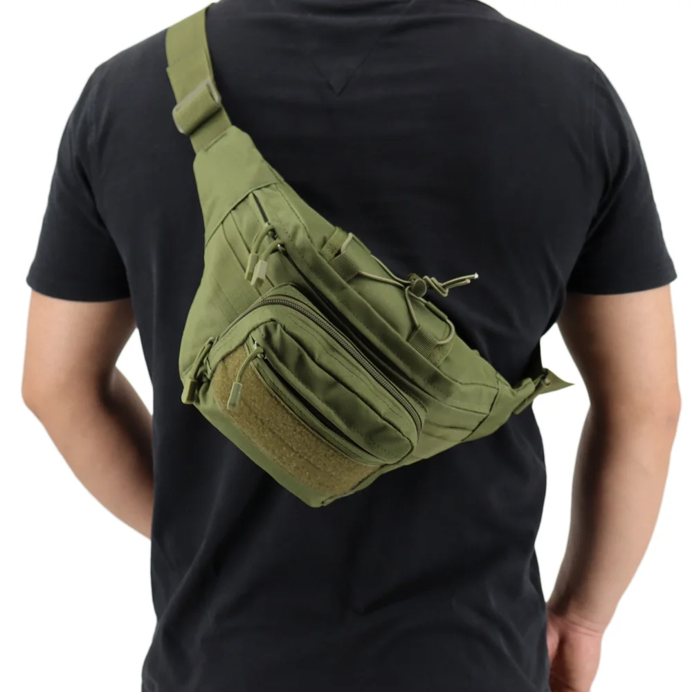 Classic Style Men Tactical Waist Pack Nylon Phone Outdoor Sport Bag Camping Hunting Bag Combat Pack