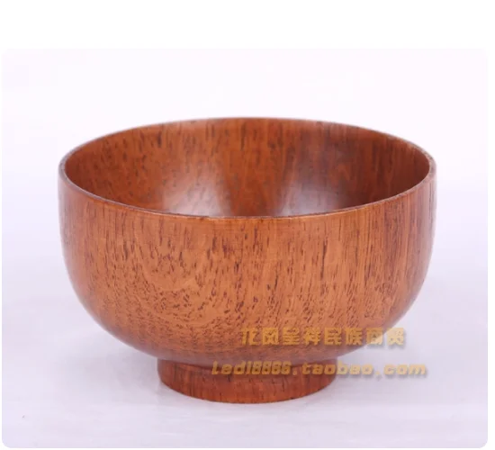 

Китайский чай с молоком, деревянная чаша из чистого массива дерева, внутренняя монгольская посуда