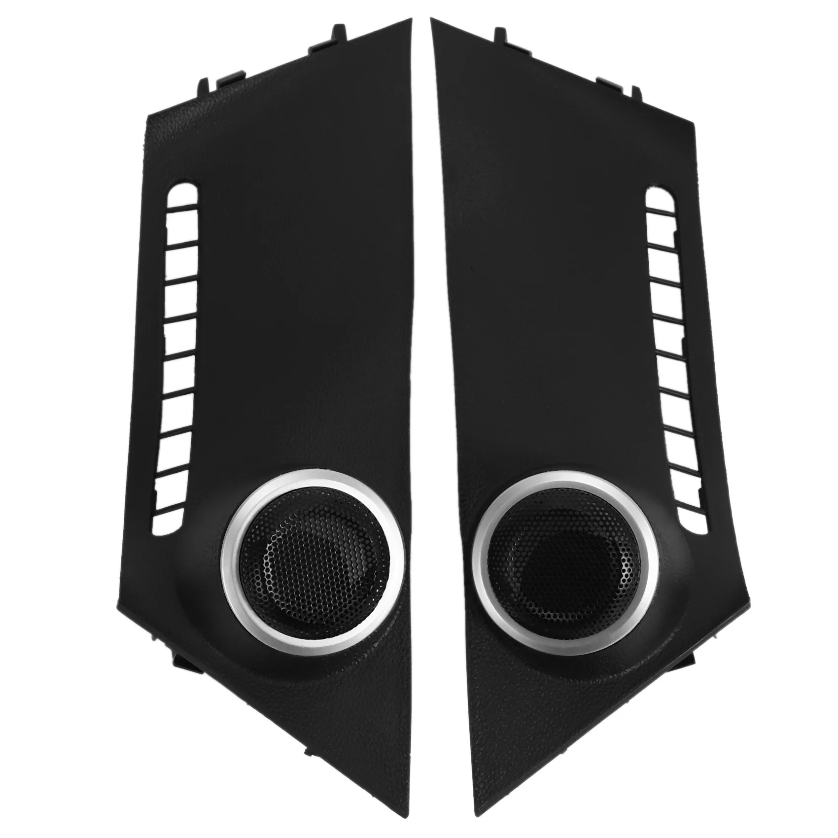 Front Door Tweeter Speaker Cover Treble Audio Loudspeaker Lid Horn Shell Decoration For Honda Fit 2014-2019
