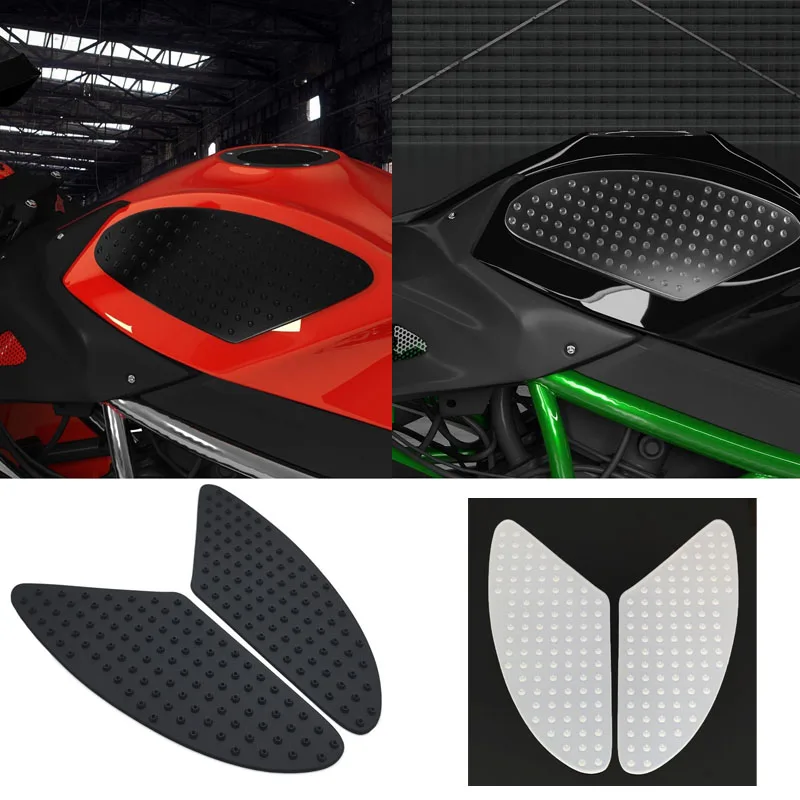

Накладки на бак для мотоциклов Honda, Yamaha, Kawasaki: защитные, противоскользящие, внешние аксессуары для защиты коленей.