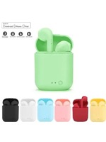 i12 Wireless earphones Dual In Ear headphones Ultra Long Standby Running Bass Sport earburd t for all phones