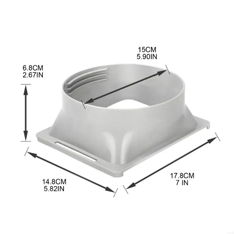 U0DE соединитель выхлопного шланга кондиционера портативные универсальные аксессуары для кондиционирования воздуха удлинительная