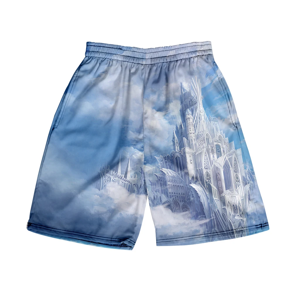 

Beach Shorts Men's and women's clothing 3D digital printing casual shorts Fashion trend couple Pants 17