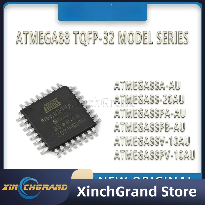 ATMEGA88A-AU ATMEGA88-20AU ATMEGA88PA-AU ATMEGA88PB-AU ATMEGA88V-10AU ATMEGA88PV-10AU ATMEGA88A ATMEGA88 ATMEGA88PA ATMEGA88PB