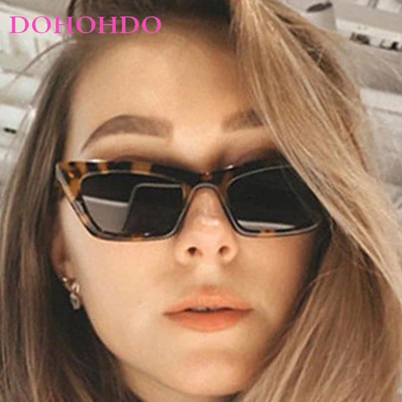 

Fashion Cat Eye Small Frame Sunglasses Women Vintage Brand Men Shades Trendy Summer Traveling Driving Shades Eyewear UV400 Оч