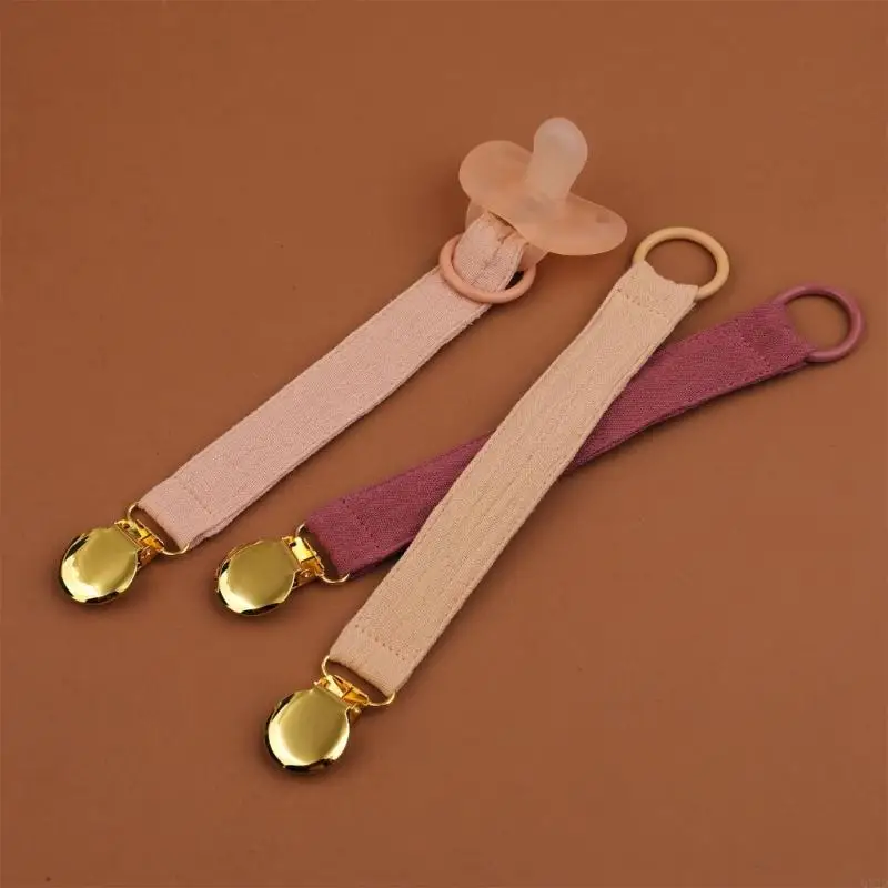 QX2d 5pcs طفل مقطع مصاصة المقطع طفل طفل صغير التسنين التثبيت حزام حزام حزام الحزام