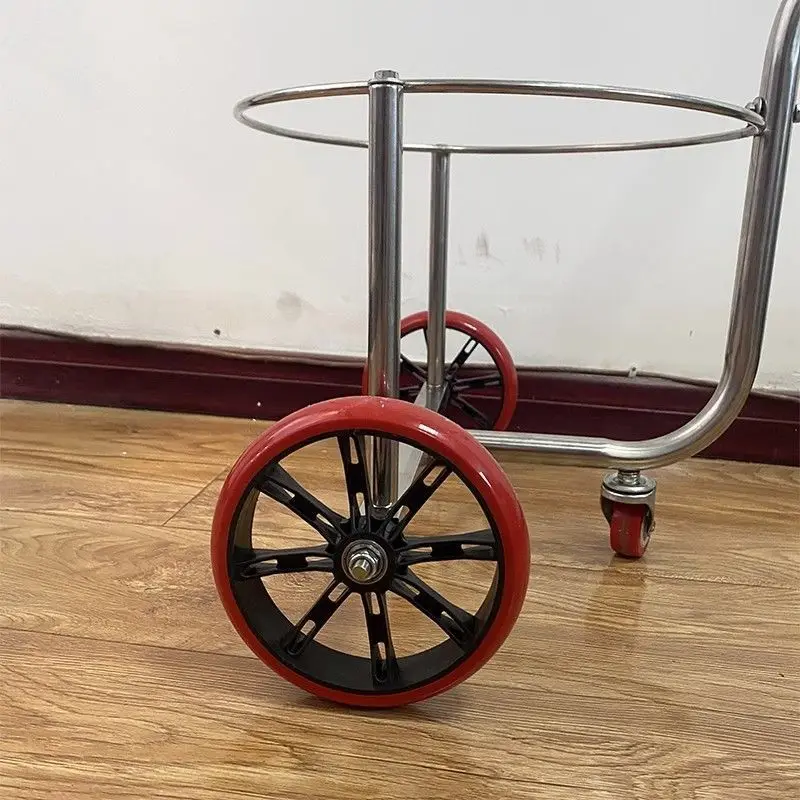ポータブル手動水汲み出しカートシンプルな手引き式廃棄物収集車家庭用ハンディショッピングトロリー釣り用