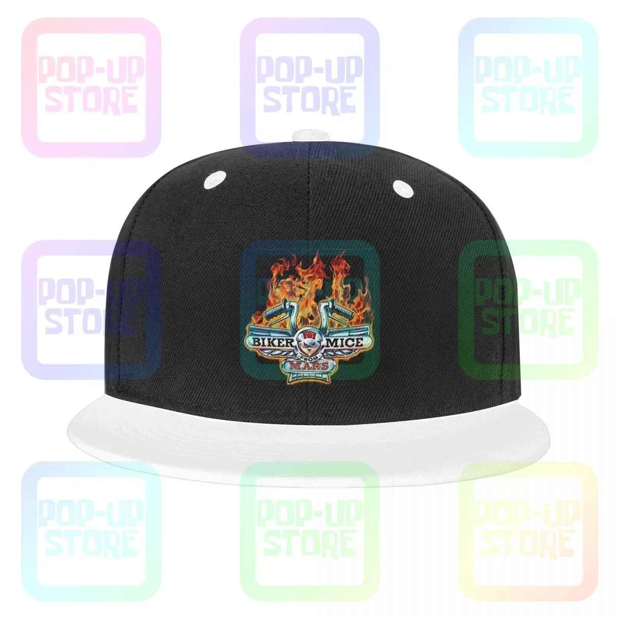 

Biker Mice From Mars Retro Cartoon Snapback Cap Colorful Baseball Caps Unisex Vintage Best Quality