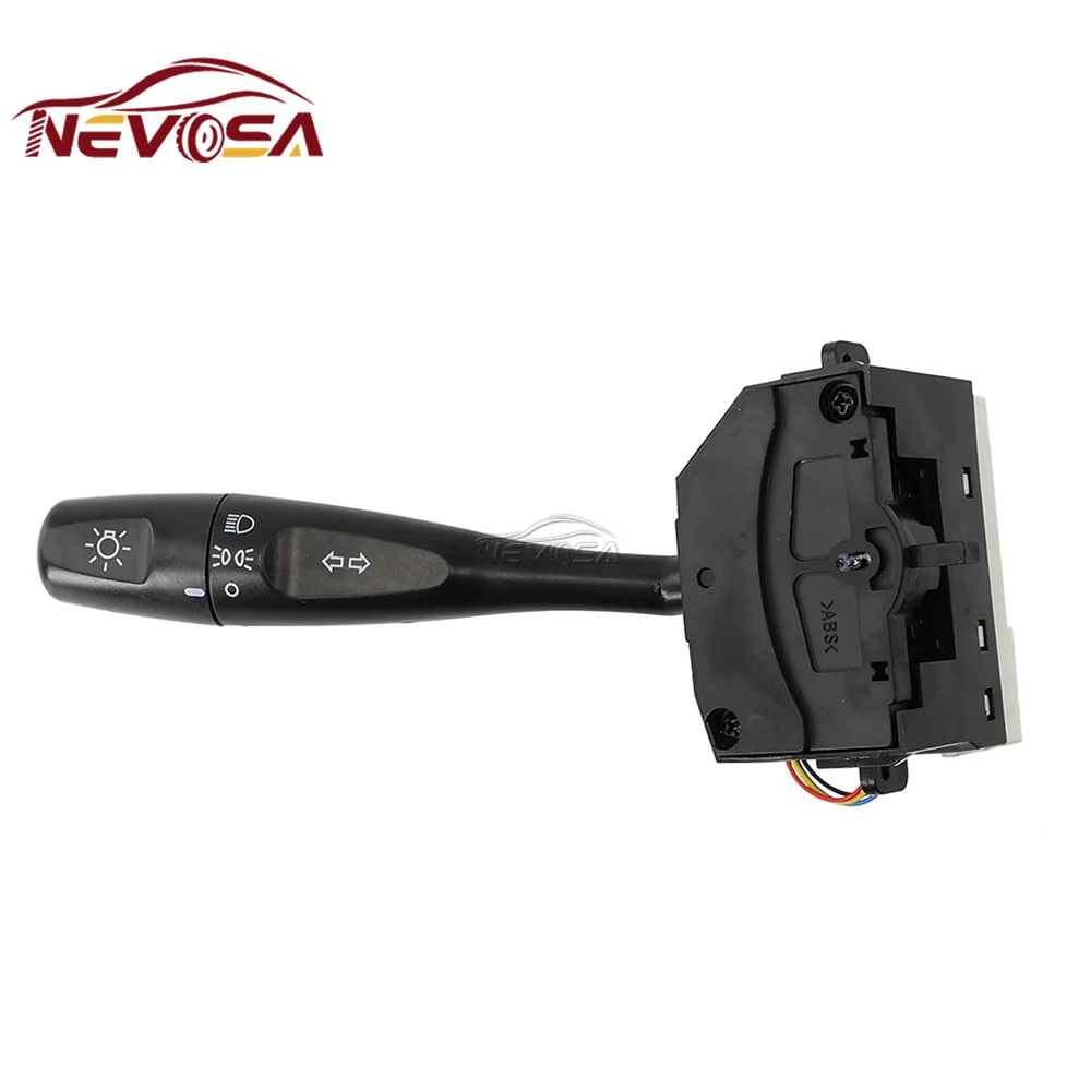New LHD For Mitusbishi L200 1996-2007 K60 K70 Turn Signal Headlamp Lighting Switch Car Accessories 5+10Pins MR459877 MR329636