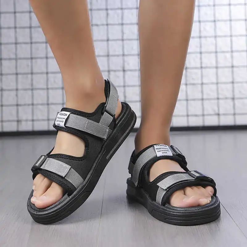 

Sling Back Slip-resistant Mans Soft Slippers Swimming Shoes Casual Sandals Sneakers Sports Snekers Exercise Real