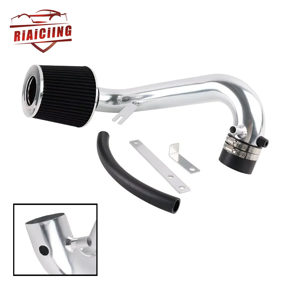 Aluminum Cold Air Intake Induction Pipe Black Filter For 01-05 Honda Civic 1.7L engine DX EX LX Performance Accessories