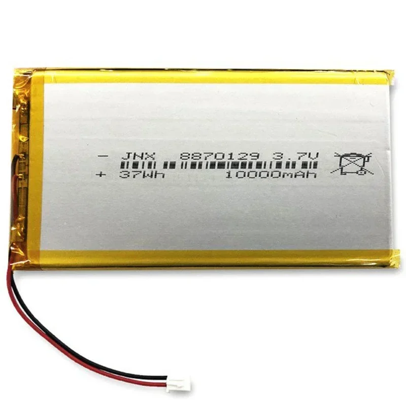 Original 8870129 3.7V 10000mAh large capacity rechargeable lithium polymer battery high power high quality suitable for tablets